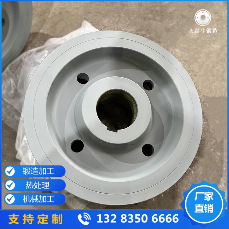 合金钢桥式起重机行车轮锻件