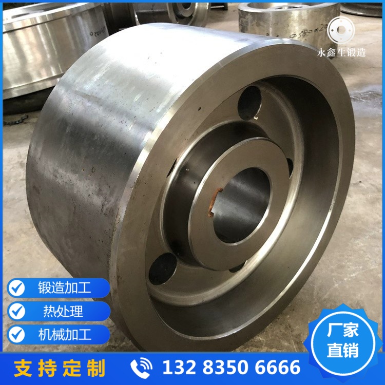 大吨位桥式起重机车轮锻件