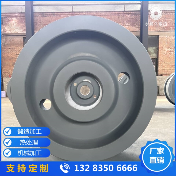 大吨位门式起重机车轮锻件